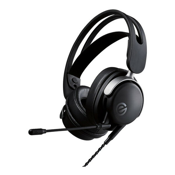 ELECOM ゲーミングヘッドセット HS-VH300BK