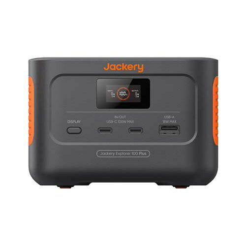 【9/29 0時から 10/2 0時まで】Jackery Explorer 100 Plus 99.2Wh/128W ポータブル電源 小型 USB出力 飛行機に持ち込み 家庭用 蓄電池 防災 節電
