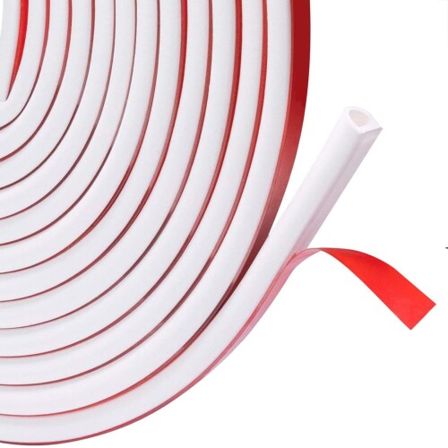 高い柔軟性シリコーン素材 ドア すきま風防止 防音パッキン 引き戸 扉 玄関用すきまテープ 防音戸当たりテープ 気密 断熱 静音テープ 気密防水パッキン 窓用エアコンや空気清浄機に適用