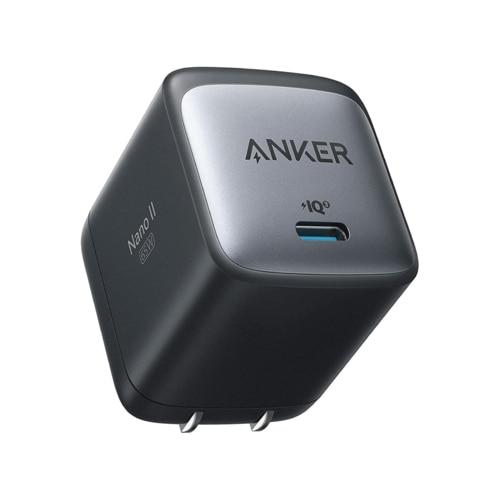 Anker USB充電器 Nano II 65W ブラック  ▼620-0875 A2663N13  1台