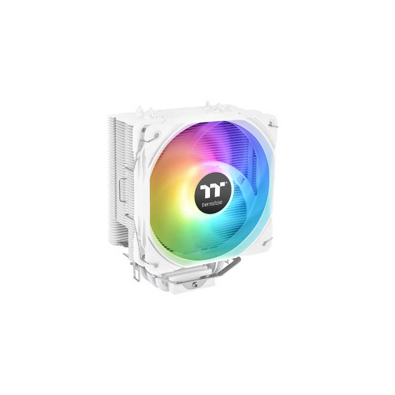 Thermaltake CLP116AL12SWA CPUクーラー 120mmファン LGA1700/1200/1156/1155/1151/1150・AM5/AM4/AM3+/AM3/AM2+/AM2/FM2/FM1 UX200 SE White ホワイト CL-P116-AL12SW-A