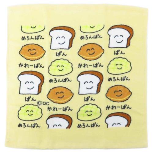 おえかきさん ハンドタオル ウォッシュタオル いろいろなぱんさん オクタニ かわいい グッズ