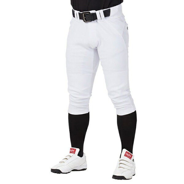 ローリングス｜Rawlings 4D8+PLUS ウルトラハイパーストレッチパンツ ショートフィット ホワイト APP14S01 Sサイズ