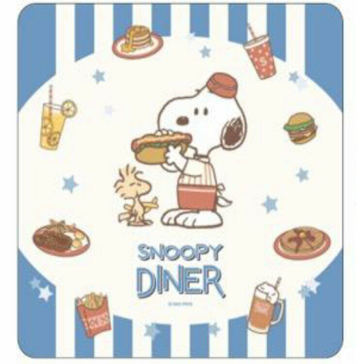 スヌーピー　アメリカンダイナーシリーズ　マウスパッド　ＥＳ５０９Ｂ