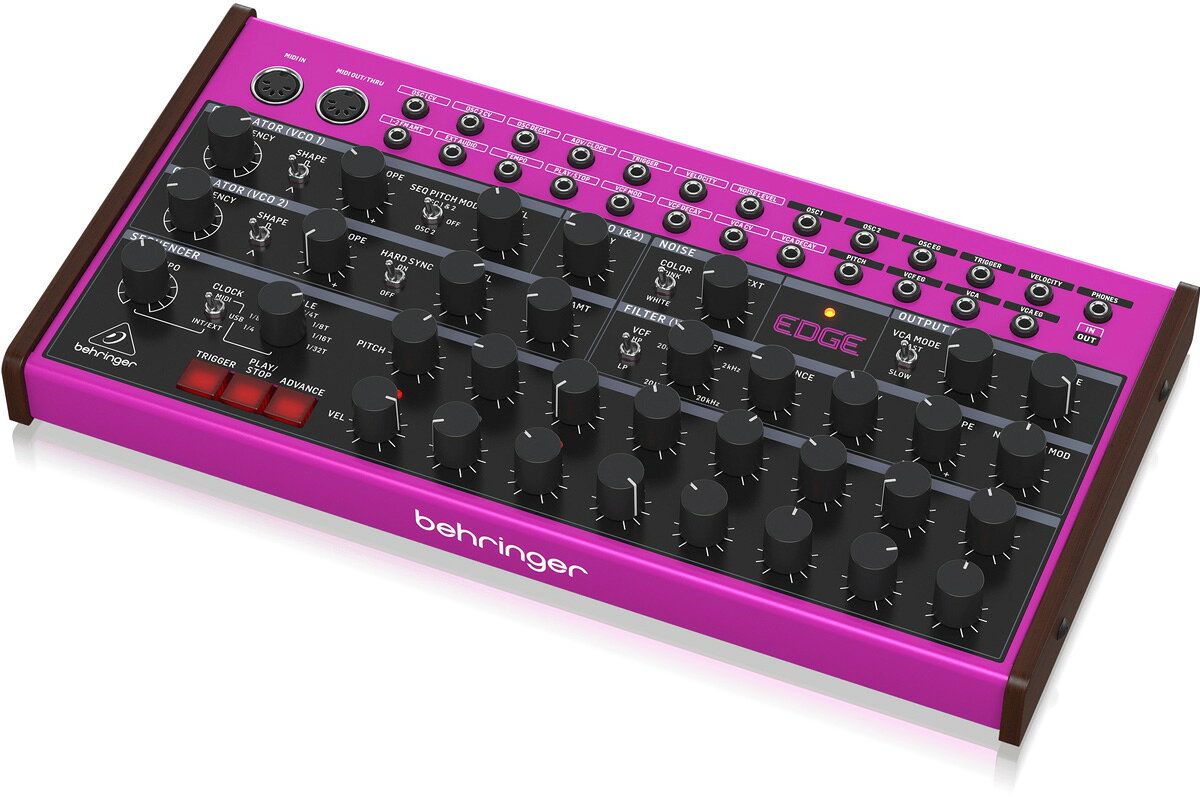 楽天市場】BEHRINGER EDGE アナログ・セミモジュラー・パーカッション
