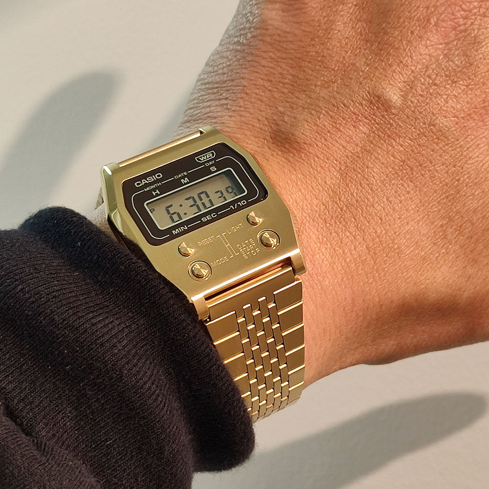 楽天市場】カシオ計算機 カシオ CASIO CLASSIC 52QS-14B 復刻 デジタル