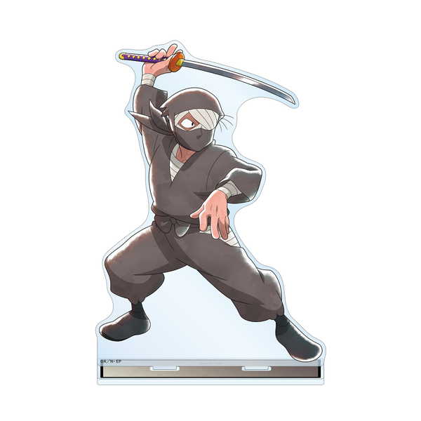 忍たま乱太郎 描き下ろしイラスト 雑渡昆奈門 みんなで鍛練の段ver. BIGアクリルスタンド アルマビアンカ