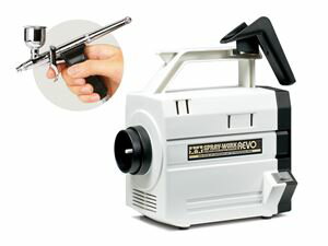 スプレーワーク HGコンプレッサーレボII HGトリガーエアーブラシ付き 74544 タミヤ