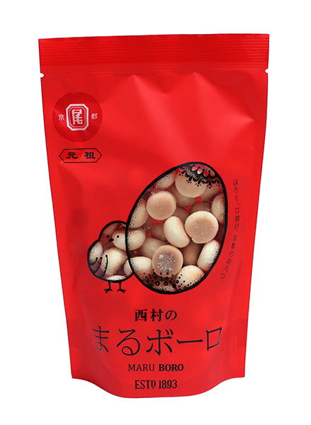 西村衛生ボーロ本舗 大粒まるぼうろ 80g