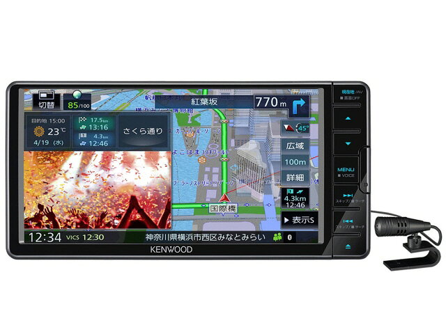 楽天市場】JVCケンウッド KENWOOD 彩速ナビ 4X4地デジ内蔵7型ワイド