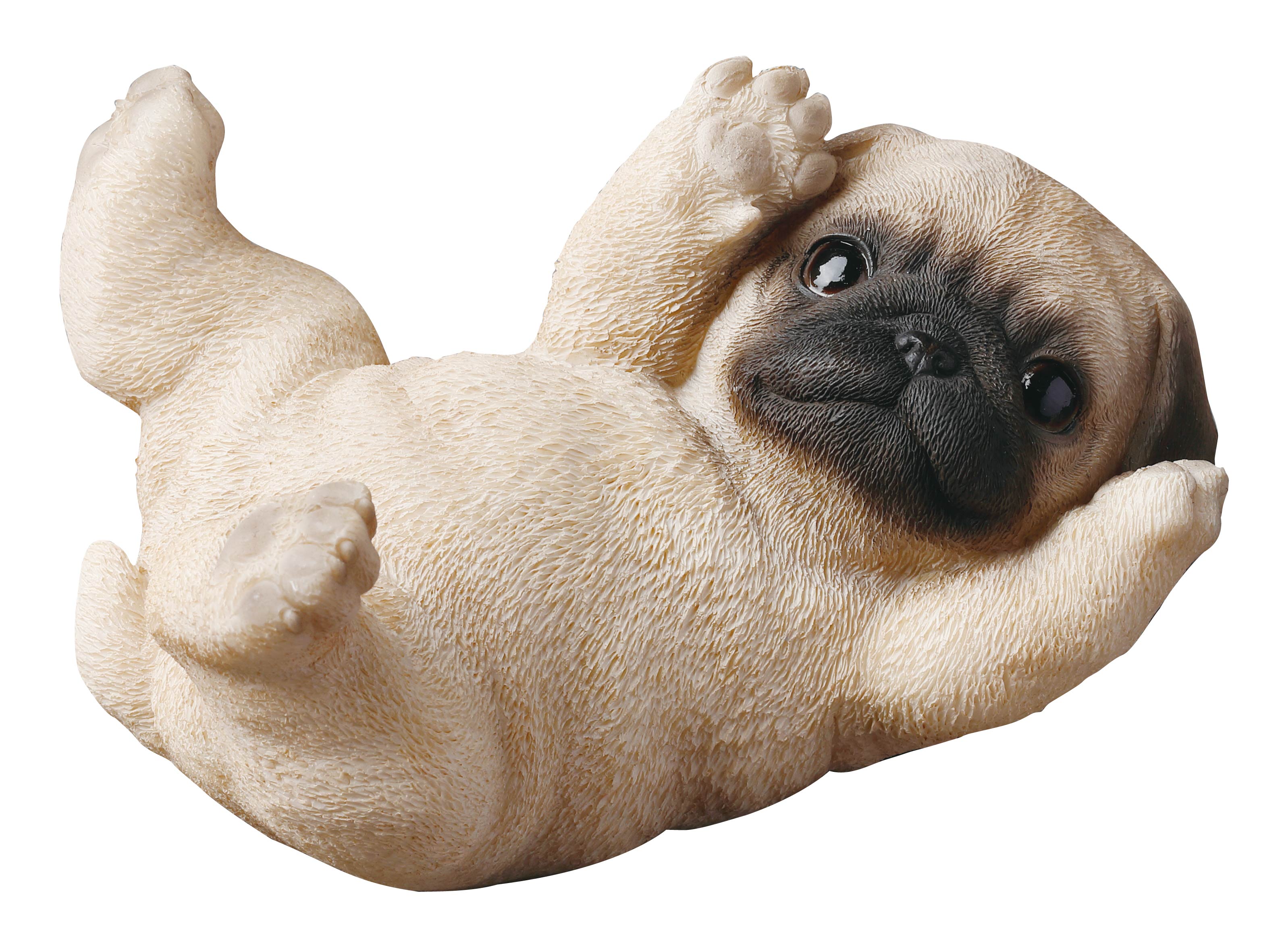 東洋石創 14268 ドッグオーナメント パグ 仰向け