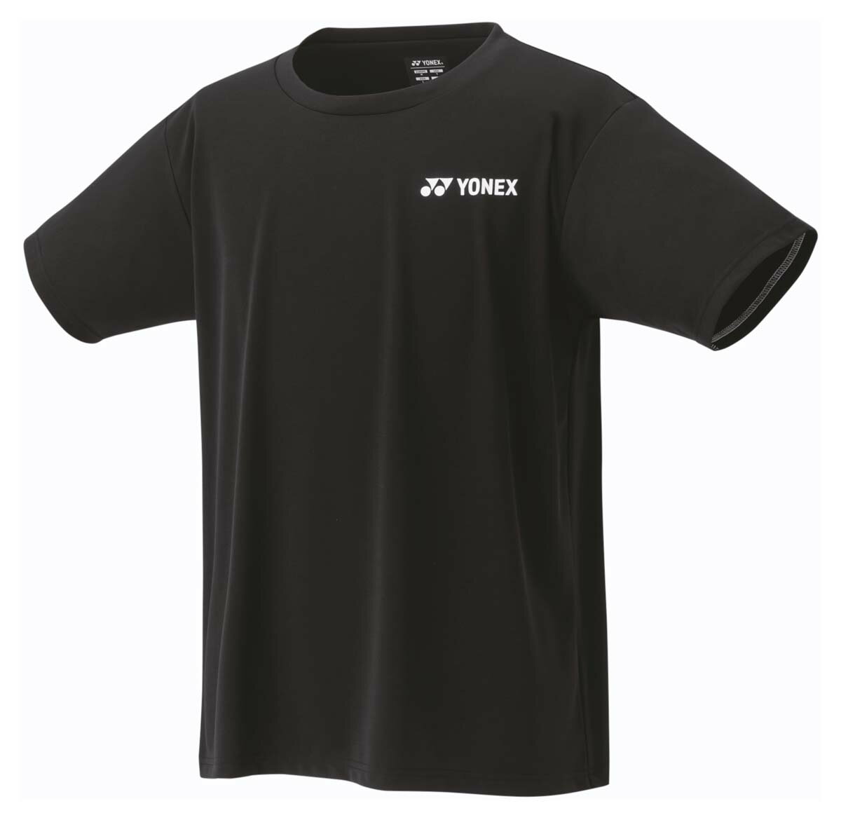 ヨネックス ユニセックス ドライTシャツ ブラック・サイズ：SS YO-16800-007-SS YONEX
