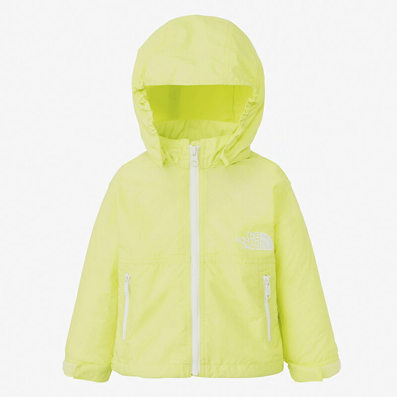 THE NORTH FACE ザ・ノース・フェイス Baby’s COMPACT JACKET コンパクト ジャケット ベビー 90cm レモンイエロー LM NPB72310