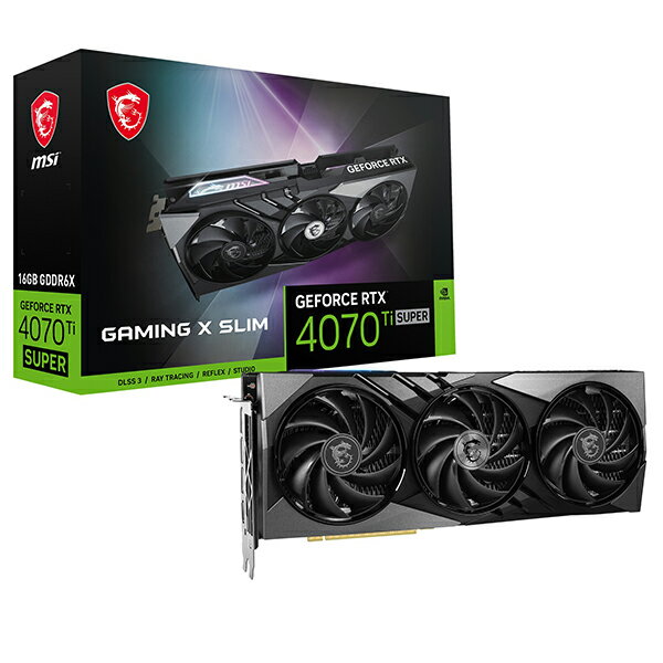 楽天市場】MSI GeForce RTX 4080 SUPER 16G GAMING X SLIM | 価格比較