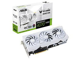 楽天市場】ASUS グラフィックボード TUF-RTX4070TIS-O16G-BTF-WHITE