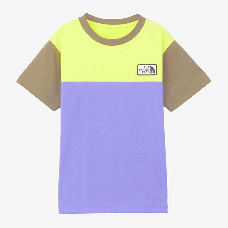 THE NORTH FACE ザ・ノース・フェイス S/S TNF GRAND TEE ショートスリーブ TNF グランド ティー キッズ 130 オプティックバイオレット OV NTJ32338