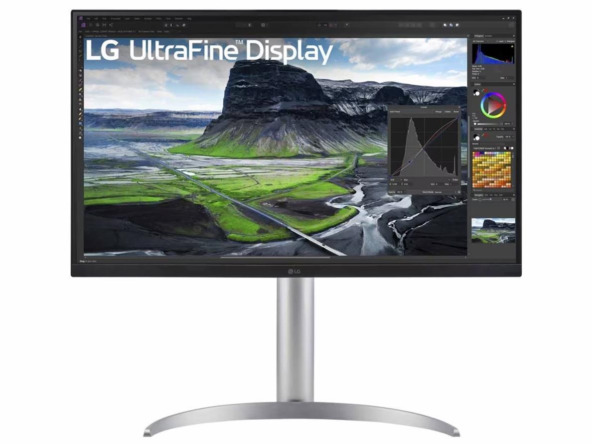 LG 27UQ850V-W 27型 4K IPS Blackモニターの楽天市場掲載画像
