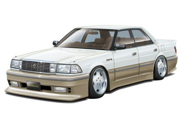 青島文化教材社 1/24 ザ・モデルカー No.87 トヨタ UZS131
