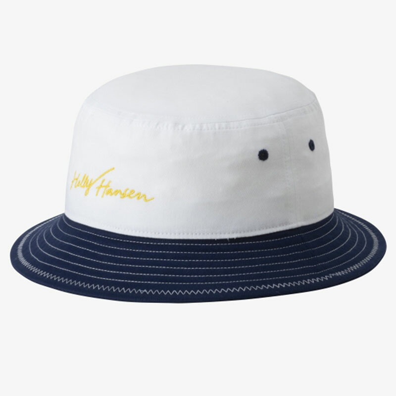HELLY HANSEN ヘリーハンセン LOGO SAIL HAT ロゴセイルハット FREE ホワイト×オーシャンネイビー TV HC92431