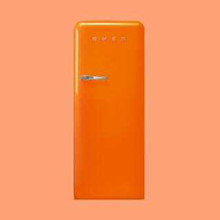 SMEG｜スメッグ 冷蔵庫 オレンジ FAB28ROR5JP 幅60.1cm /270L /1ドア /右開きタイプ /2023年