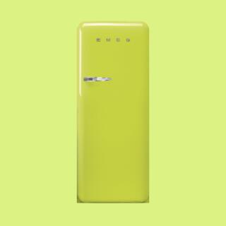 SMEG｜スメッグ 冷蔵庫 ライムグリーン FAB28RLI5JP 幅60.1cm /270L /1ドア /右開きタイプ /2023年
