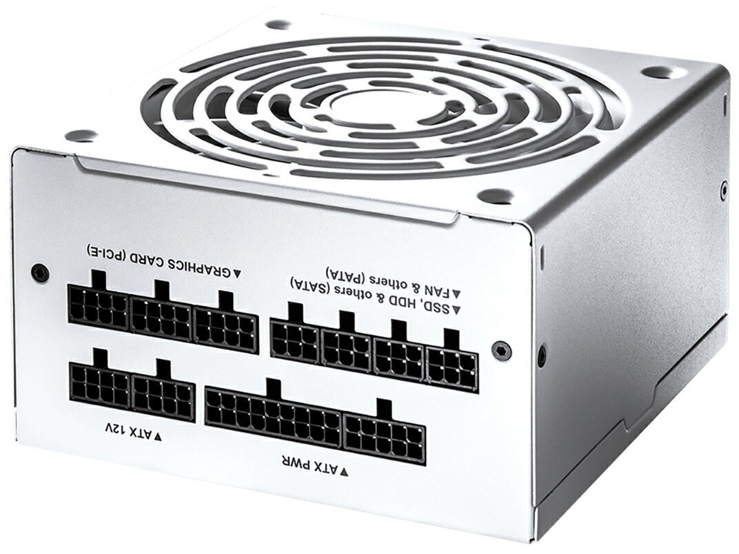 玄人志向｜KUROUTOSHIKOU PC電源 ゲーミングPC向け ホワイト KRPW-GA850W/90+/WHITE 850W /ATX /80PLUS Gold