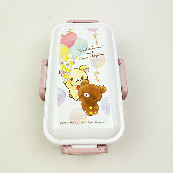 Skater｜スケーター 抗菌ふわっと弁当箱530ml コリラックマ＆コグマ PFLB6AG