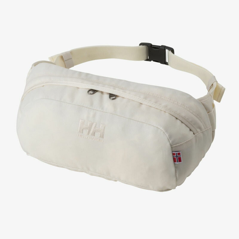 HELLY HANSEN ヘリーハンセン フィヨルドランド ヒップバッグ 5L アイボリー 24秋冬 HY92325