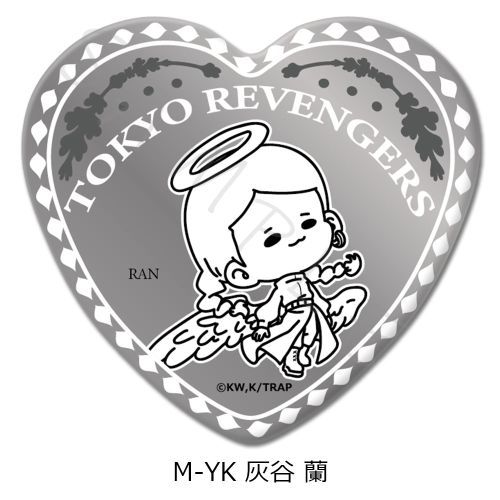 灰谷 蘭 百鬼夜行 メタリック 缶バッジ イラストカード