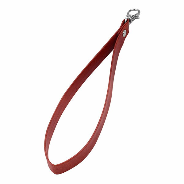 シズカウィル ストラップ レザーケース 用 レッド 1枚 レッド ACSTRED