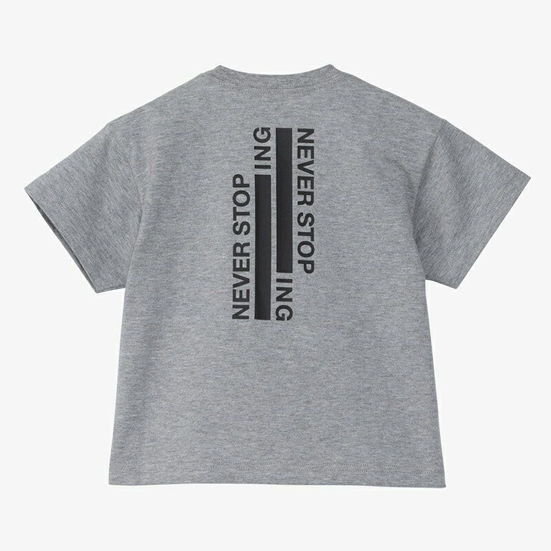 THE NORTH FACE ザ・ノース・フェイス Baby’s S/S NEVER STOP ING TEE ベビー 90 ミックスグレー Z NTB32473