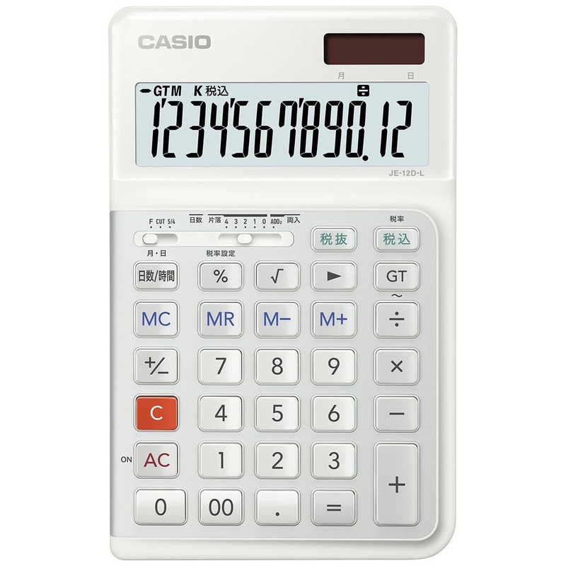 カシオ JE-12D-L-WE