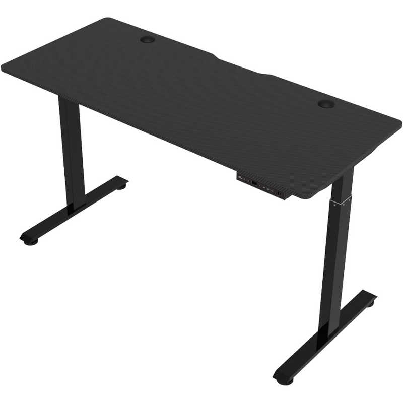 ALLONE｜アローン 電動昇降式エレクトリックゲーミングデスク W1400xD600xH1200mm USB-C＋USB-Aポート付 ALG-GMDEL140