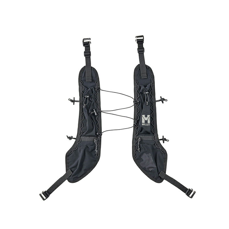 MILLET ミレー WEARABLE SHOULDER POCKET ウェアラブル ショルダーポケット M N0505 NOIR/NOIR MIS0787