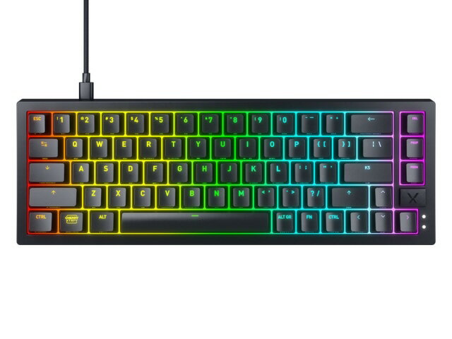 Xtrfy キーボード CX-K5V2-RGB-CPT-BLACK-R-US