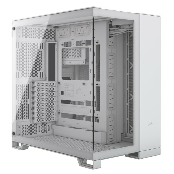 CORSAIR｜コルセア PCケース ATX /Micro /Extended /Mini-ITX 6500X ホワイト CC-9011258-WW