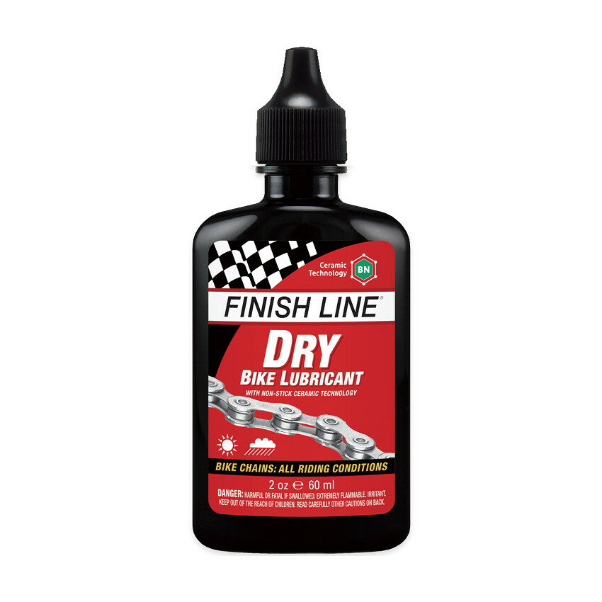 フィニッシュライン FINISH LINE ドライ バイク ルブリカント 潤滑剤 サイクル/自転車 60ml TOS15100