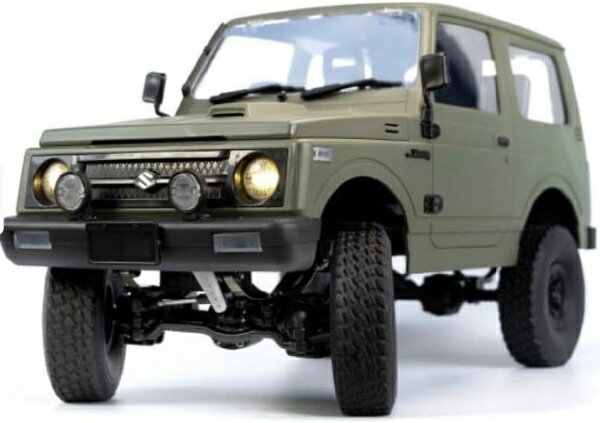 WPL JAPAN スズキ ジムニー(JA11) C74 カスタム ブルーグレー WPL JAPAN C74，C74-1 スズキジムニーJA11専用カスタムバンパーA