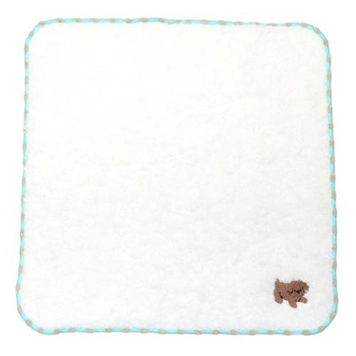 ワンポイント刺繍タオル ミニタオル ココ ナチュラル フレンズヒル FRIENDSHILL 汗拭きタオル かわいい
