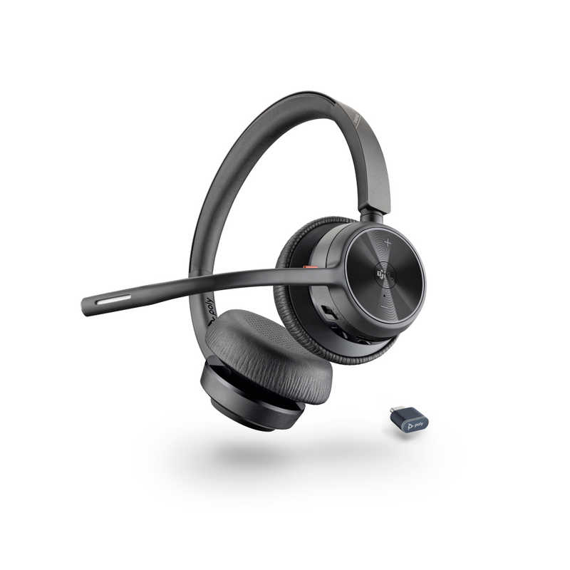 Poly｜ポリー ヘッドセット VOYAGER 4320 UC PPVYG-4320RTL ワイヤレス Bluetooth＋USB /両耳 /ヘッドバンドタイプ