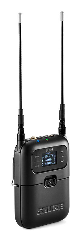 SHURE｜シュアー SLXD5 シングルチャンネル・ ポータブル・デジタルワイヤレス受信機 SLXD5=-JB