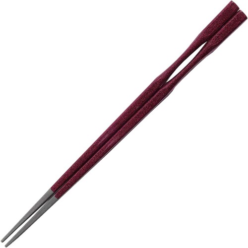 福井クラフト Fukui Craft PBT22.5cm杵型多久島箸 ワイン輝き 30011380 1841881