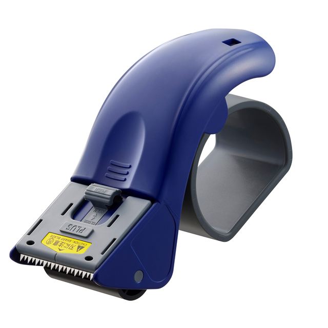 プラス 31497 テープカッター GRIP CUT グリップカット ブルー
