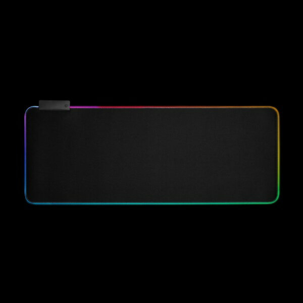 THANKO｜サンコー ゲーミングマウスパッド 800x325x10mm USB-Aハブ搭載 USB-A電源 PYZONE パイズワン MUPDWHHBK