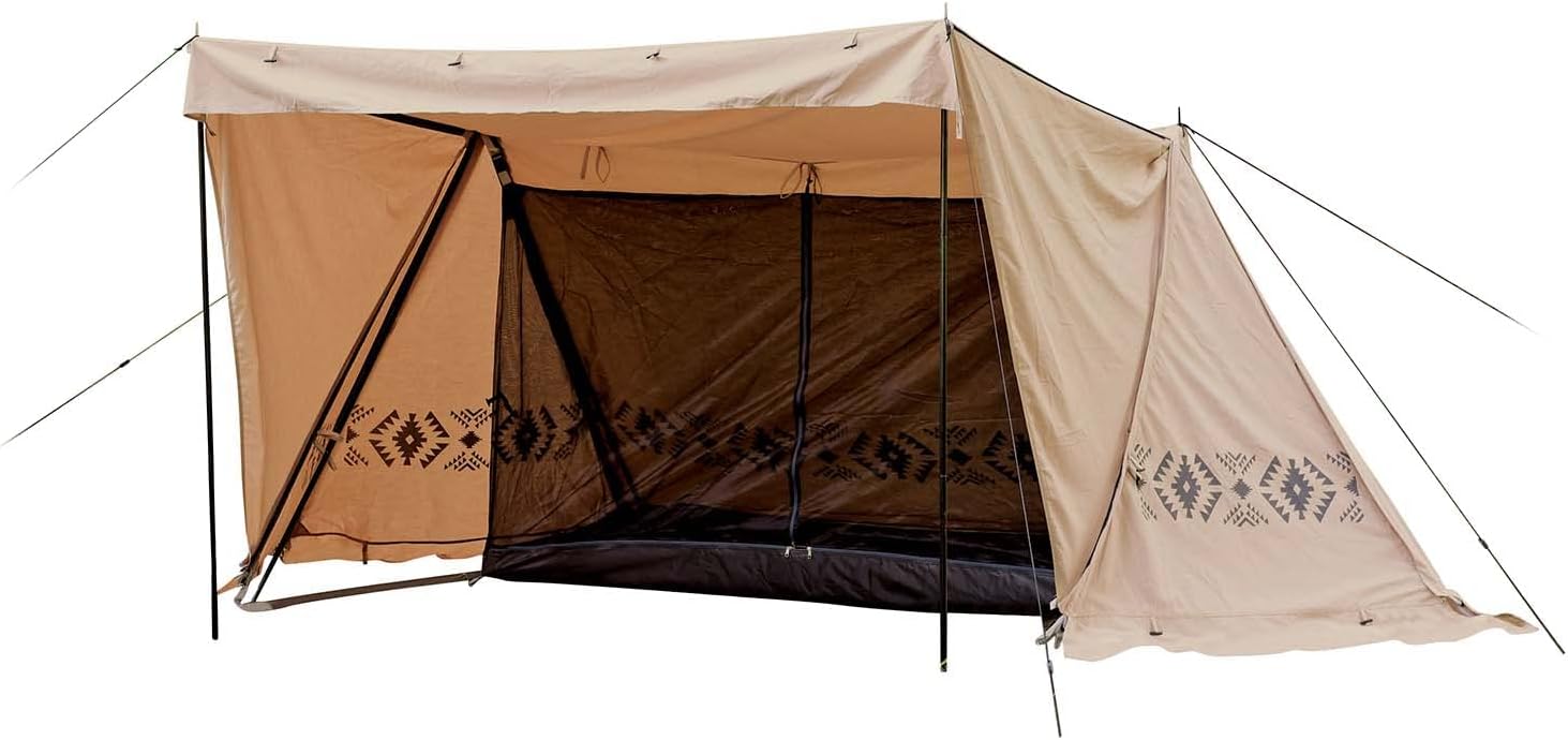 楽天市場】山善 TOP-240-TBE キャンパーズコレクション TC ワンポール