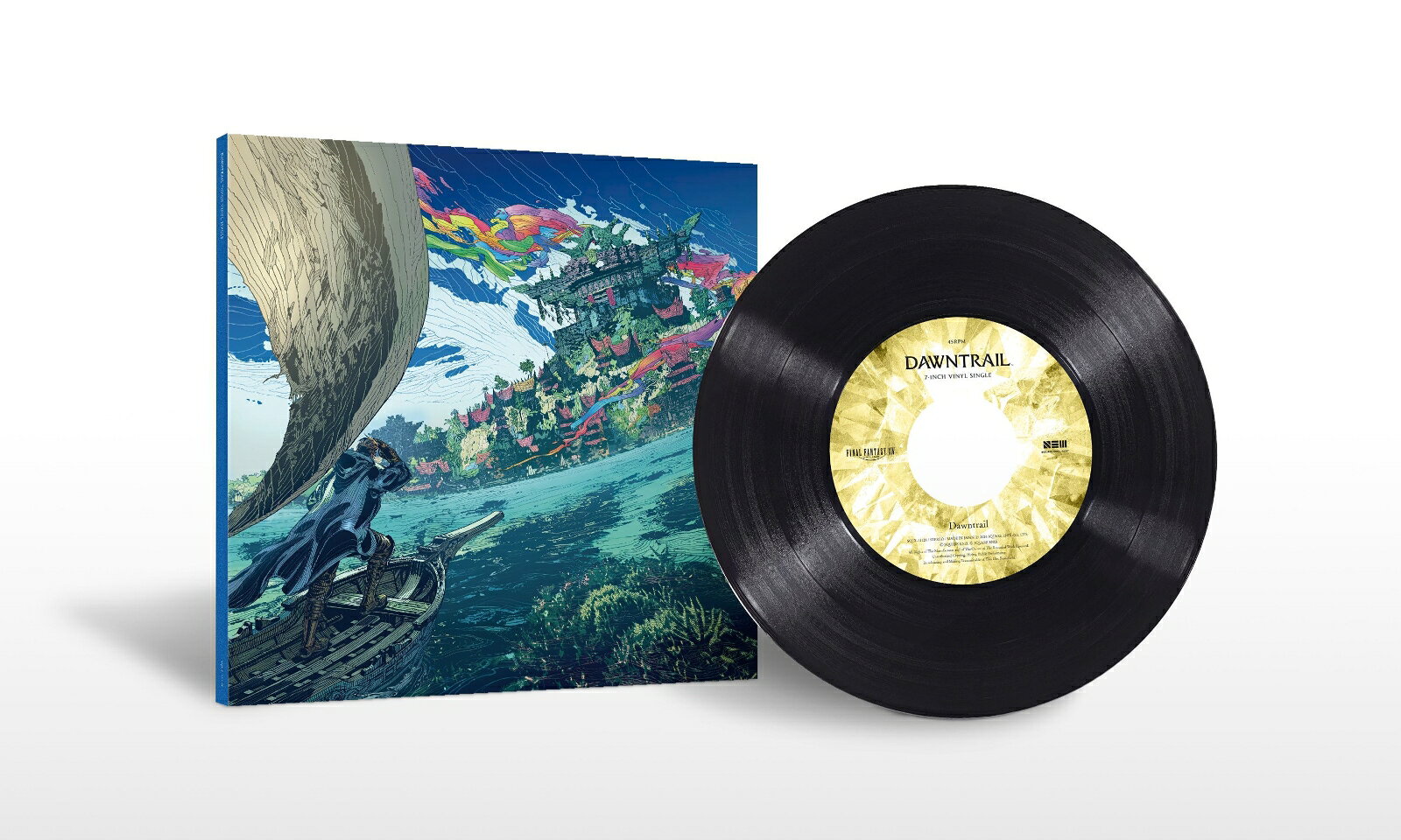 DAWNTRAIL 7-INCH VINYL SINGLE 7インチシングル スクウェア・エニックス