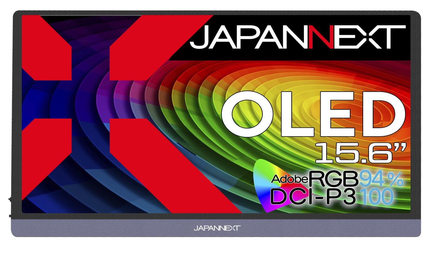 モバイルモニター red JAPANNEXT 13.3インチ タッチパネル搭載 4K(3840x2160)解像度