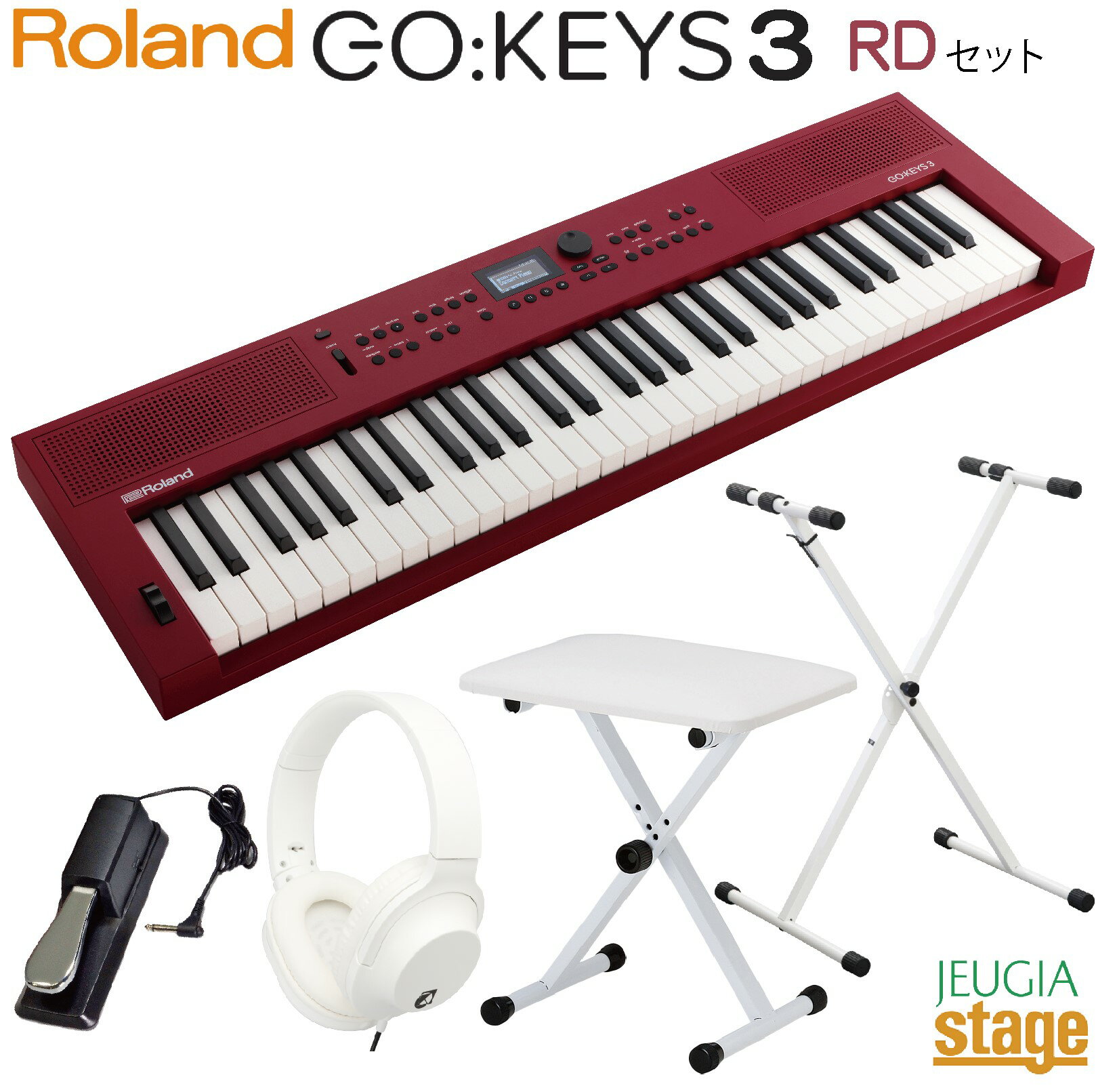 楽天市場】ローランド ローランド GO:KEYS 3/ 5 専用譜面立て