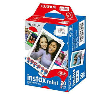 フィルム　25枚5本×2p　APSbox付き　富士フイルム 楽天市場】富士フイルム FUJI FILM INSTAX MINI OSAKA EXPO 2P | 価格