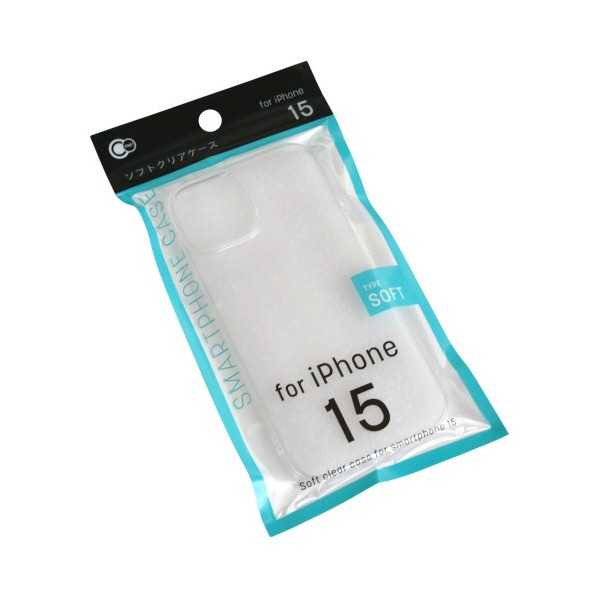 楽天市場】山田化学 iPhone15用ケース ソフトクリア 100均一 100均